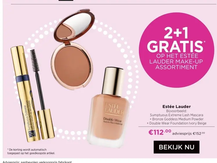Aanbieding: Estée Lauder make-up