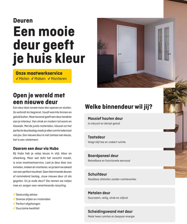 Aanbieding: Deuren