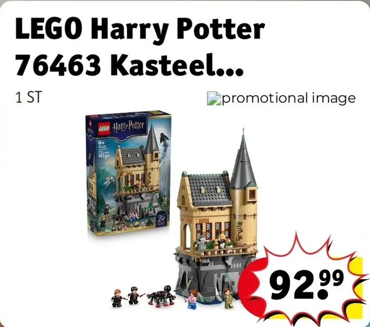Aanbieding: LEGO Harry Potter 76463 Kasteel...