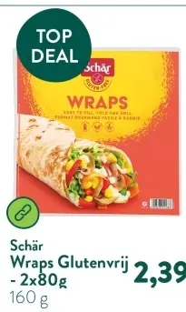 Aanbieding: Wraps Glutenvrij