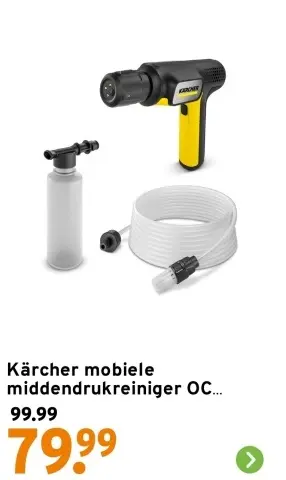 Aanbieding: Mobiele middendrukreiniger