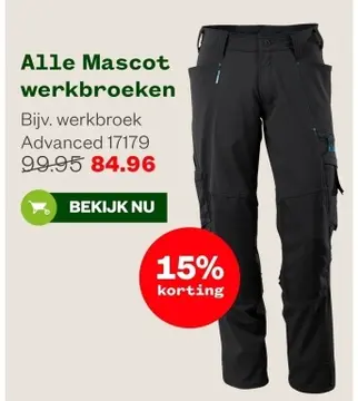 Aanbieding: Mascot werkbroeken