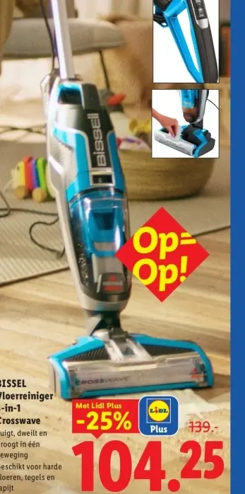 Aanbieding: Vloerreiniger 3-in-1 Crosswave