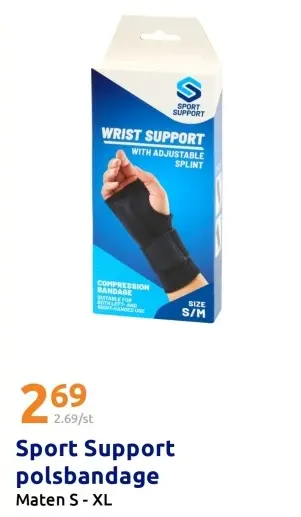 Promotie: polsbandage