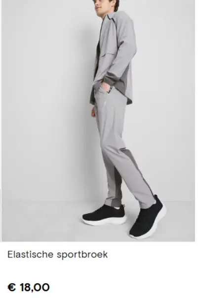 Aanbieding: Elastische sportbroek