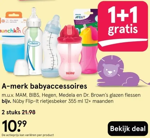 Aanbieding: A-merk babyaccessoires