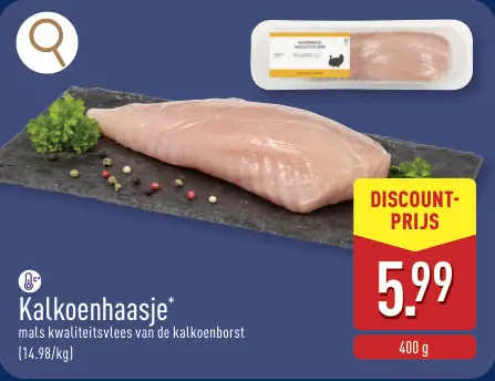 Promotie: Kalkoenhaasje