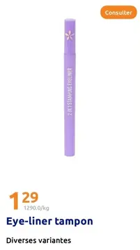 Offre: Eye-liner tampon