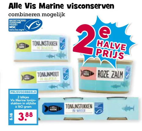 Aanbieding: Vis Marine visconserven