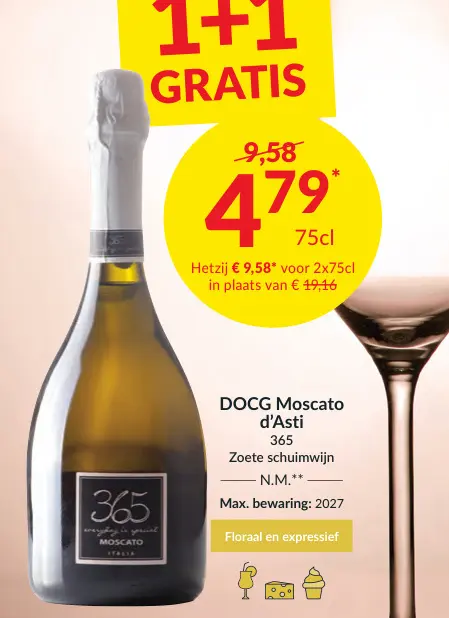 Promotie: DOCG Moscato d'Asti 365
