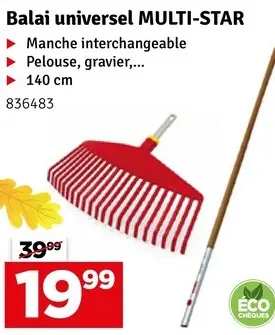 Offre: Balai universel MULTI-STAR