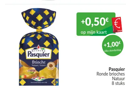 Promotie: Ronde brioches natuur