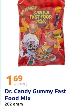 Aanbieding: Gummy Fast Food Mix