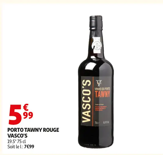 Promotie: Porto tawny rouge