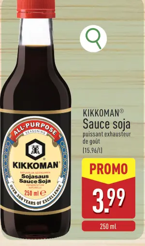 Offre: Sauce soja