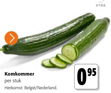 Promotie: Komkommer