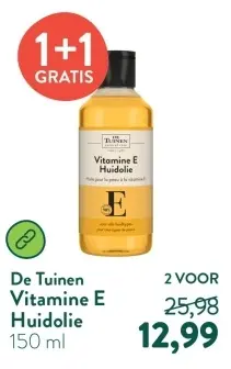 Aanbieding: Vitamine E Huidolie