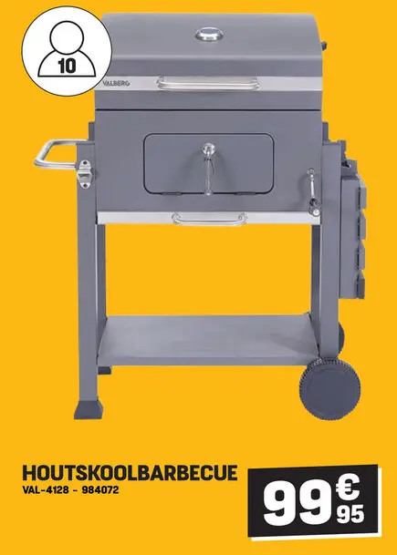 Promotie: Houtskoolbarbecue