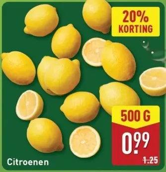 Aanbieding: Citroenen