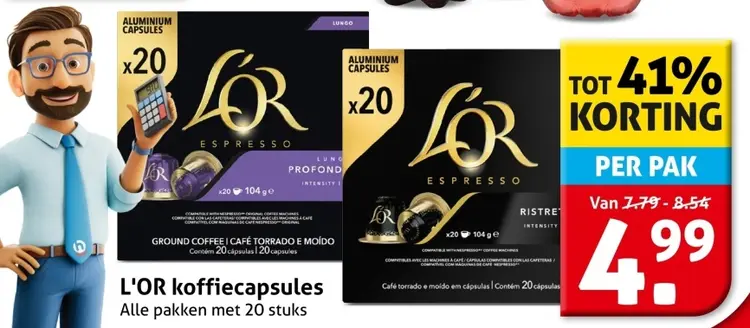 Aanbieding: Koffiecapsules