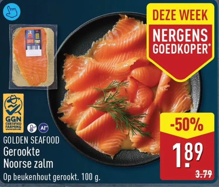 Aanbieding: Gerookte Noorse zalm