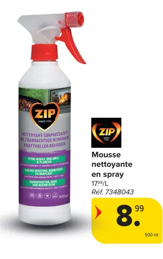Offre: Mousse nettoyante en spray
