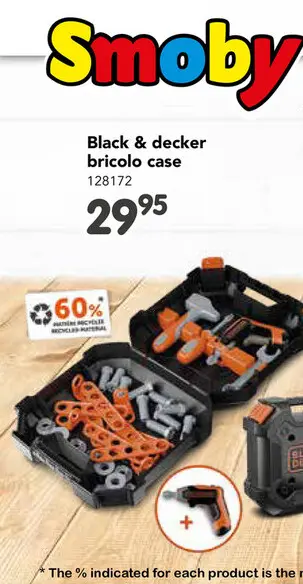 Aanbieding: bricolo case Black & Decker 
