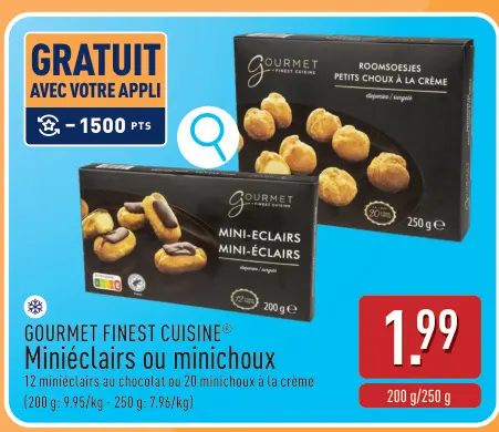 Offre: Miniéclairs 