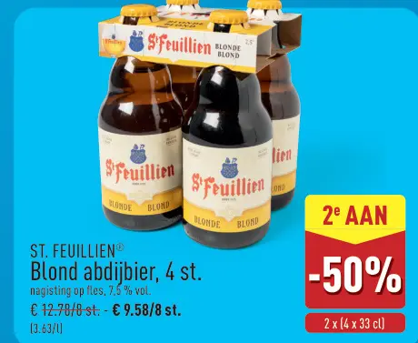 Promotie: Blond abdijbier