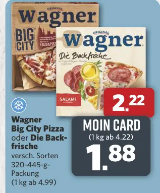 Aanbieding: Big City Pizza oder Die Backfrische