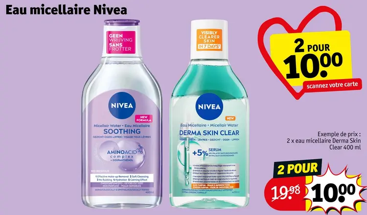 Offre: Eau micellaire