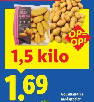 Aanbieding: Gourmandine aardappelen