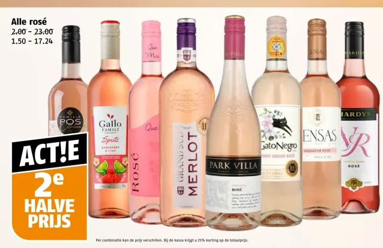 Aanbieding: Alle rosé