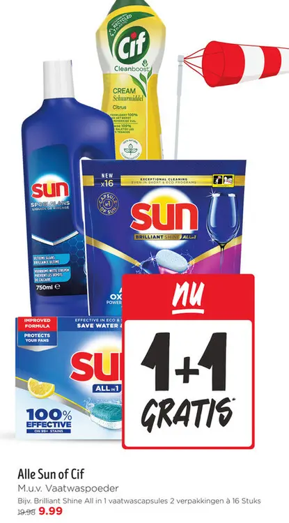 Aanbieding: Alle Sun of Cif