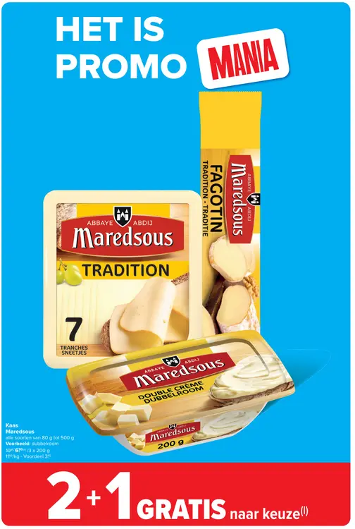Promotie: Kaas