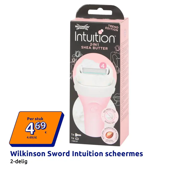Aanbieding: Wilkinson Sword Intuition scheermes