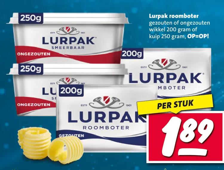 Aanbieding: Lurpak roomboter