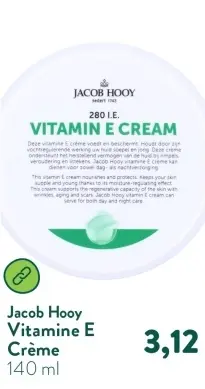 Aanbieding: Vitamine E Crème