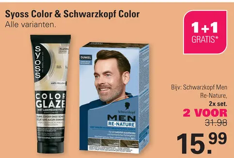 Aanbieding: Syoss Color & schwarzkopf color