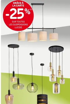 Offre: Suspensions Lucide