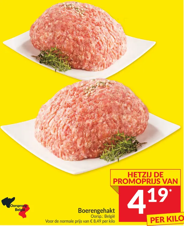 Promotie: Boerengehakt
