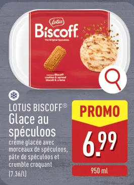 Offre: Glace au spéculoos