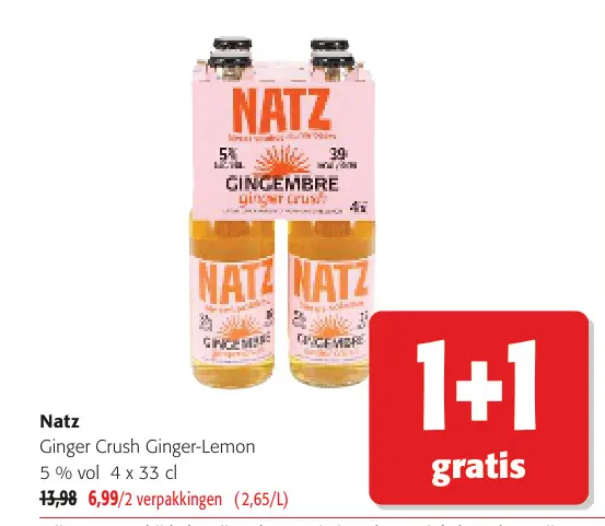 Promotie: Ginger Crush Ginger-Lemon