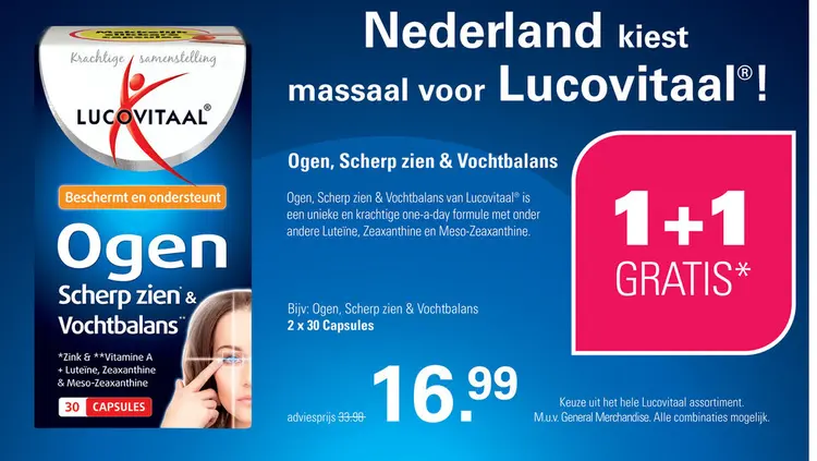 Aanbieding: Ogen, Scherp zien & Vochtbalans