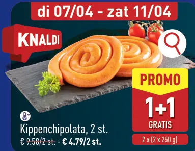 Promotie: Kippenchipolata