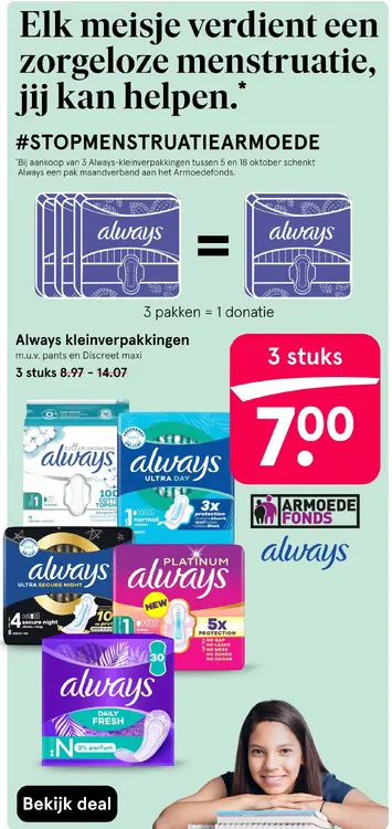Aanbieding: Kleinverpakkingen