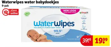Aanbieding: Water babydoekjes