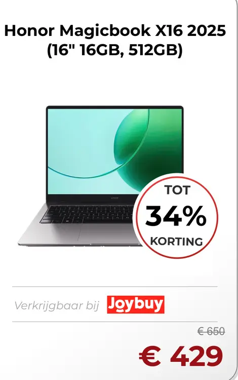 Aanbieding: Magicbook X16 2025