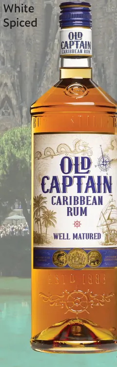 Aanbieding: Old captain caribbean rum