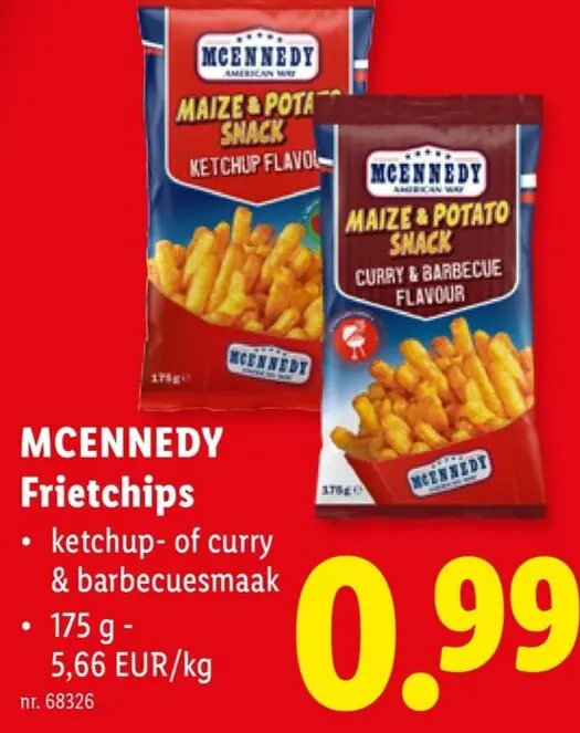 Promotie: Frietchips